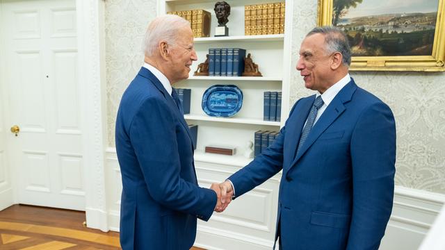 Le président américain Joe Biden a déclaré lundi que les Etats-Unis cesseraient d'ici la fin de l'année leur "mission de combat" en Irak. Ils vont engager une "nouvelle phase" de coopération militaire avec le pays. [TWITTER - THE WHITE HOUSE]