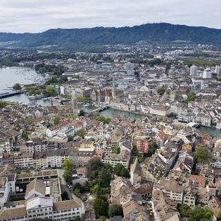 La ville de Zurich. [Keystone - Gaetan Bally]