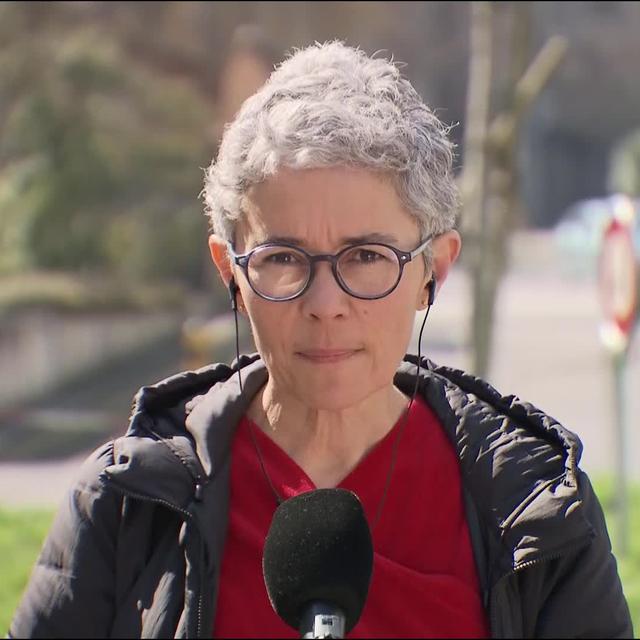 Beatriz Rosende, Secrétaire centrale au SSP, responsable du secteur santé. [RTS]