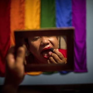 Première école religieuse islamique pour transgenres au Pakistan. [EPA/ Keystone - Narendra Shrestha]