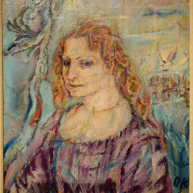 Alma Mahler, peinture par Oskar Kokoschka, 1912. [Domaine public - Oskar Kokoschka/ Daderot]