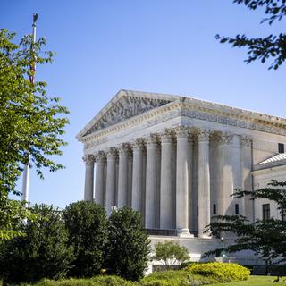 La Cour suprême des Etats-Unis à Washington. [Keystone - EPA/SHAWN THEW]