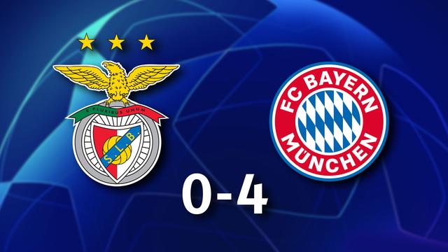 3e journée Gr.E, Benfica - Bayern (score): résumé de la rencontre