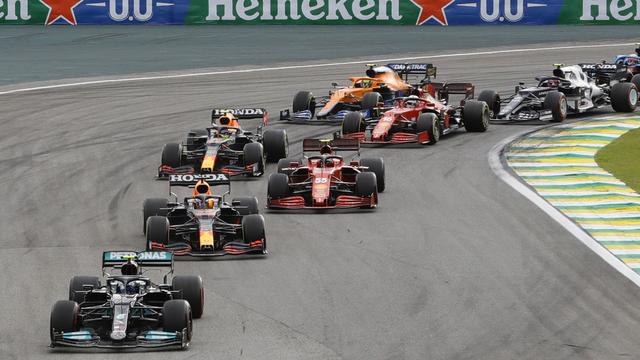 Bottas partira devant la meute lors du Grand Prix du Brésil. [AP - Marcelo Chello]