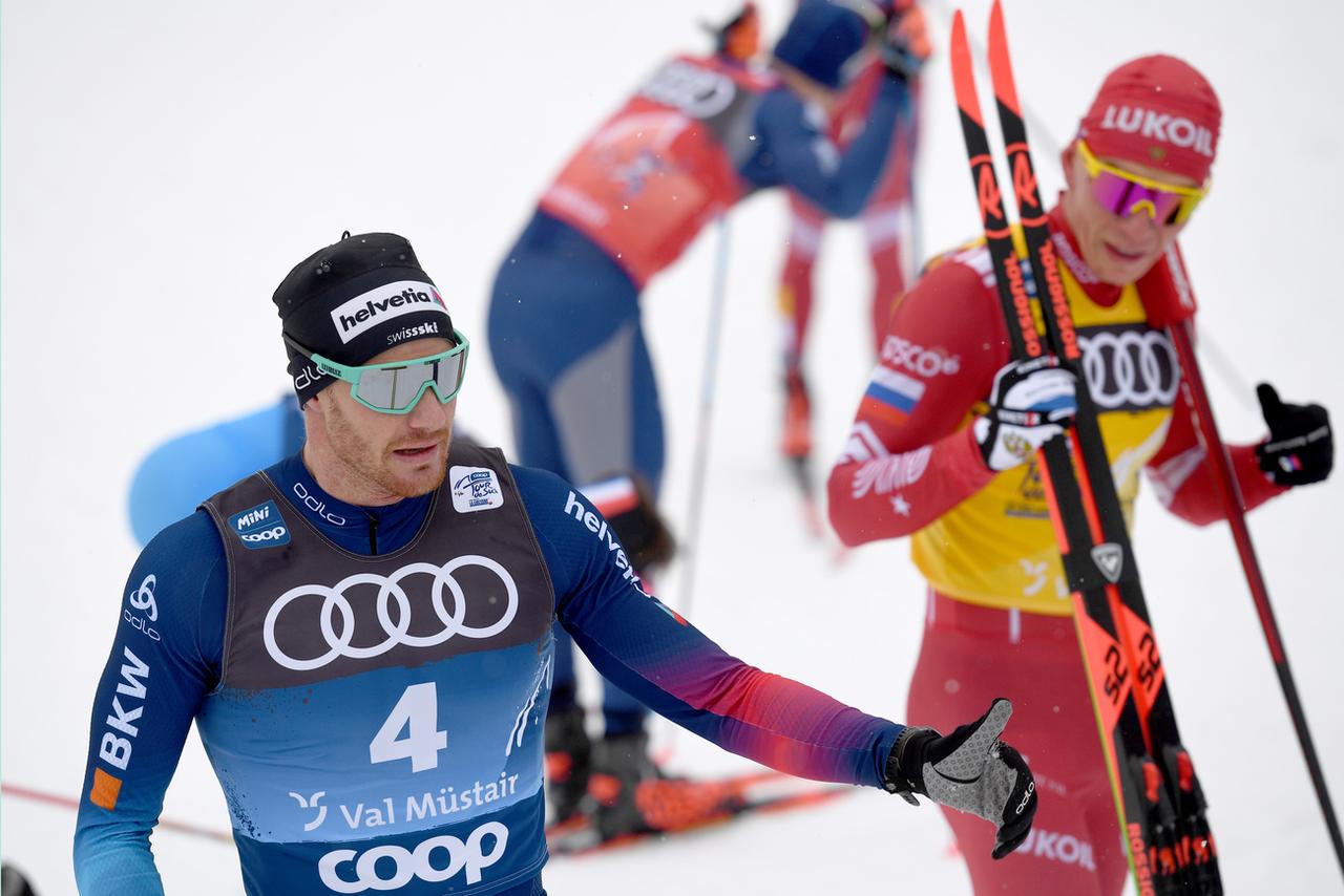 Darion Cologna a souffert sur la 2e moitié du parcours. [KEYSTONE - Gian Ehrenzeller]