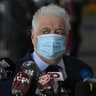 L'ancien ministre argentin de la Santé, Ginés Gonzalez Garcia. [AFP - Juan Mabromata]