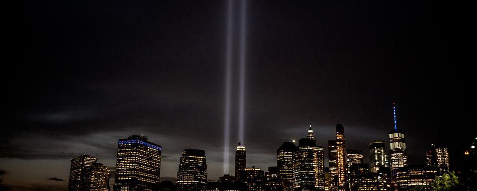 Hommage au victimes des attentats du 11 septembre 2001 à New York (2019). [AFP - Arthur Nicolas Orchard/ Hans Lucas]