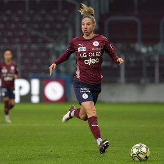 Caroline Abbé avait quitté le FC Zurich en 2019 pour rejoindre le Servette FC Chênois féminin. [Salvatore Di Nolfi]