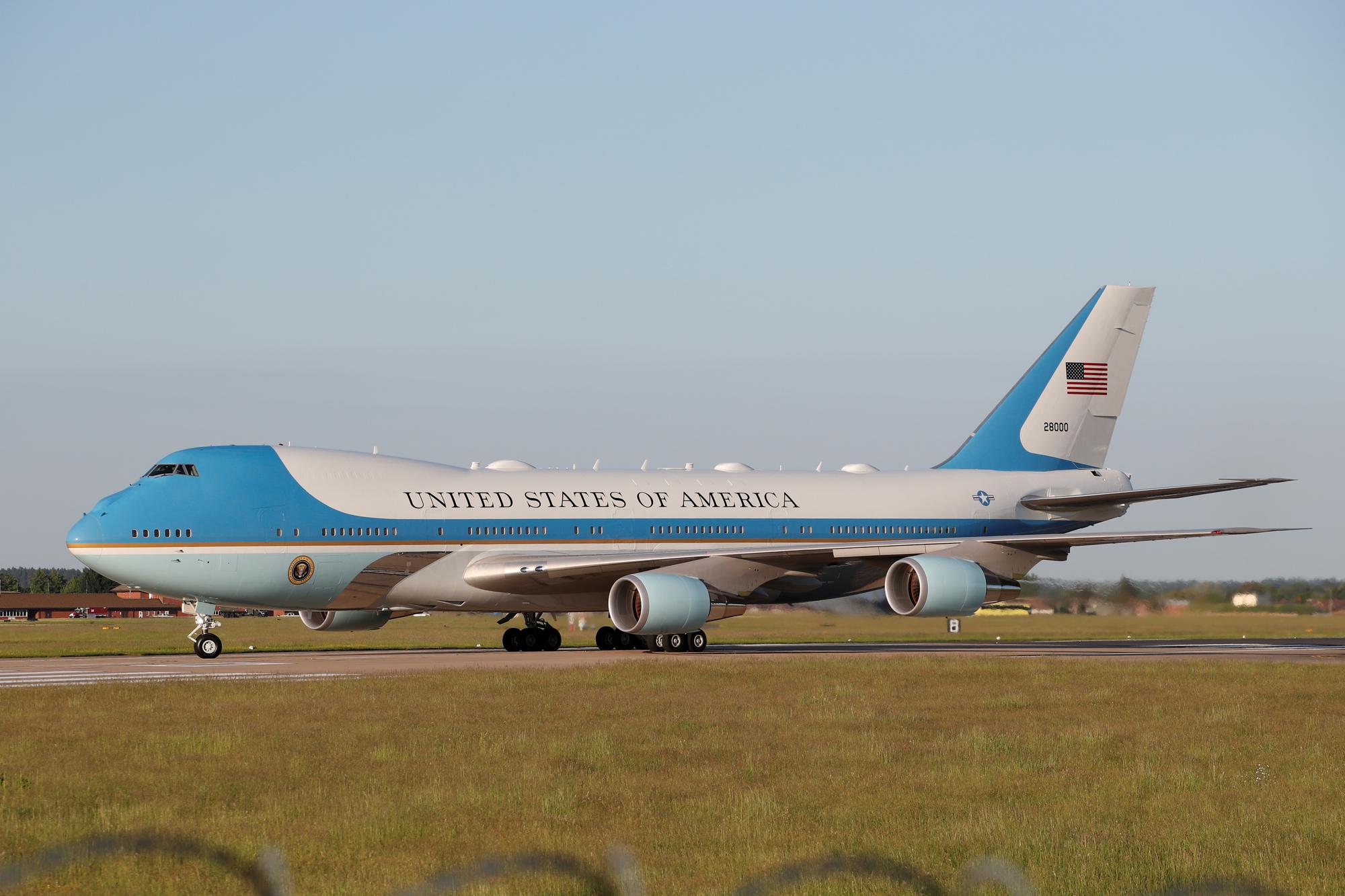 Le président Biden arrivera à Genève à bord d'Air Force One. [Reuters - Andrew Boyers]