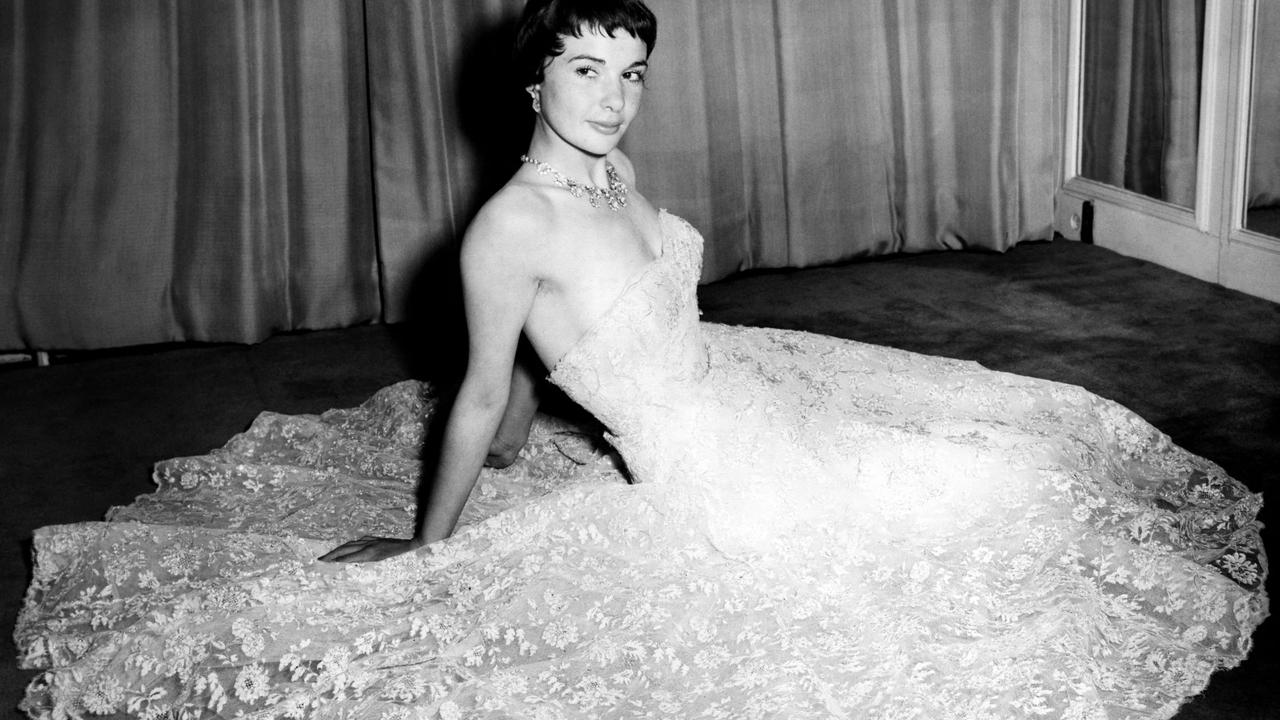 Françoise Arnoul en 1954, à Londres. [INTERCONTINENTALE / AFP]