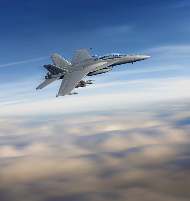 Un F/A-18 Super Hornet. [Boeing - Aaron Foster]