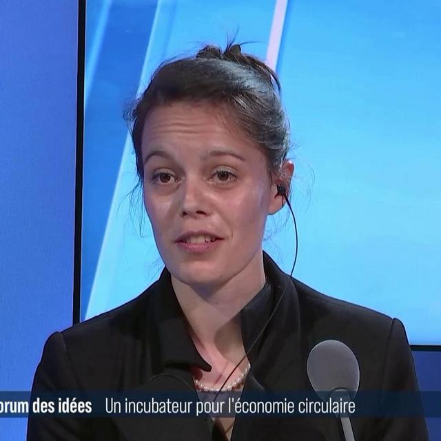 Charlotte Jacquot, coordinatrice de la Fabrique Circulaire. [RTS]