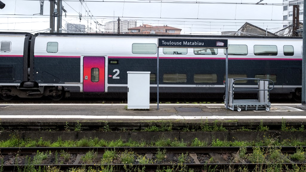 Toutes les compagnies de chemins de fer doivent désherber les voies (ici, à Toulouse). [Hans Lucas/AFP - Thomas Baron]