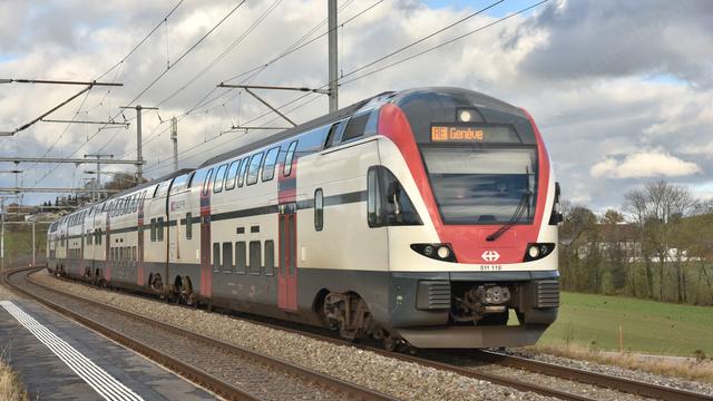 Les nouvelles rames commandées à Stadler sont du type de celles utilisées sur la ligne RegioExpress entre Genève et Lausanne. [CC BY-SA 4.0 - TPSEP]