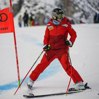 La skieuse suisse Lara Gut-Behrami. [Keystone/AP Photo - Gabriele Facciotti]