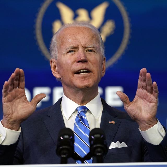 Le président élu Joe Biden a dévoilé jeudi son plan de relance de 1900 milliards de dollars. [Matt Slocum]