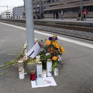 Le policier qui a tué un homme à la gare de Morges dit qu'il n'a pas eu le choix. [KEYSTONE - Jean-Guy Python]
