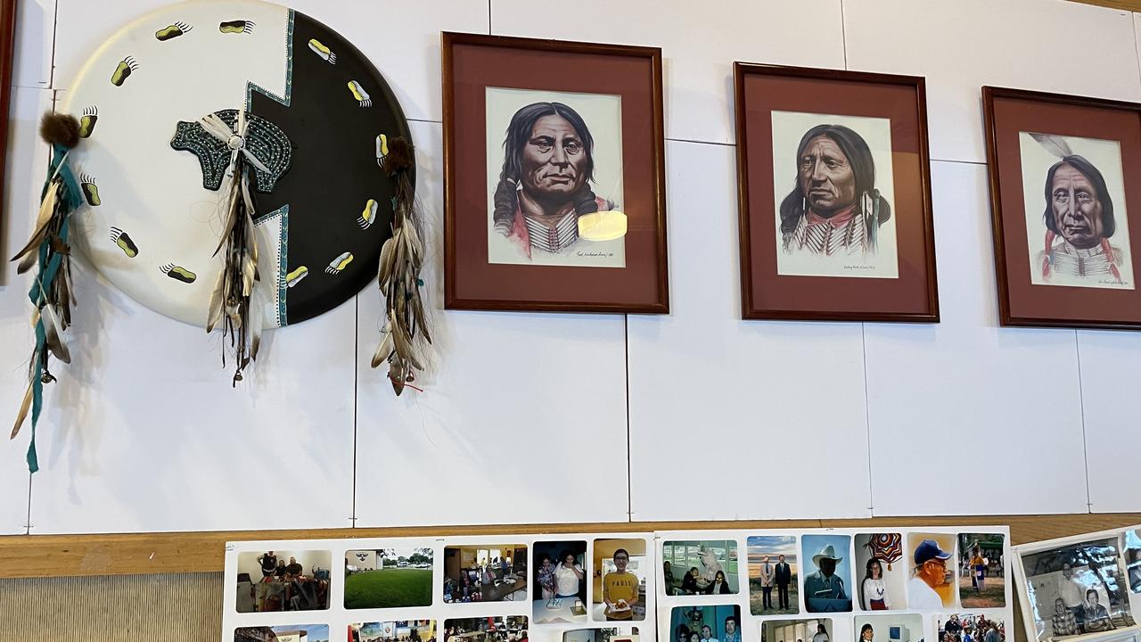 La culture de la tribu indienne autochtone Winnebago est basée sur une transmission orale. [RTS - Raphael Grand]