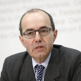 Thomas Cueni, directeur de la Fédération internationale de l'industrie pharmaceutique. [Keystone - Peter Klaunzer]