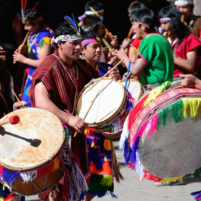 Festival du soleil, Cuzco, musique. [AFP - HUGHES Hervé / hemis.fr / Hemis]