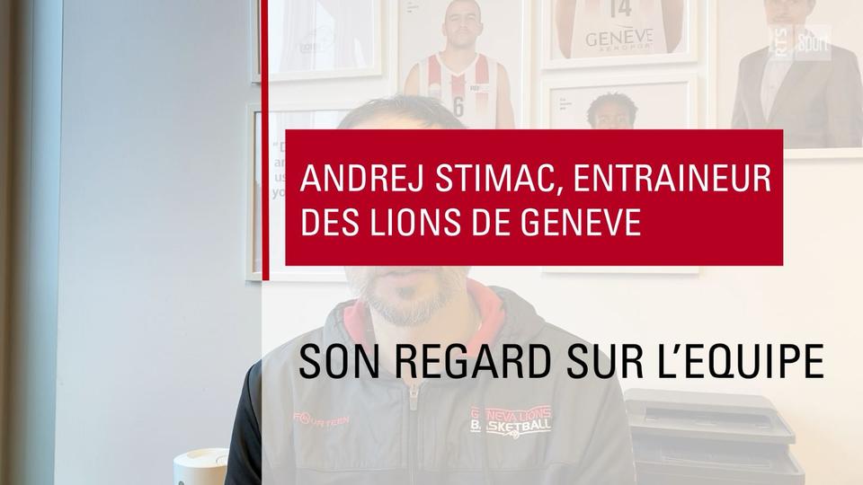 Andrej Stimac, entraîneur des Lions de Genève.