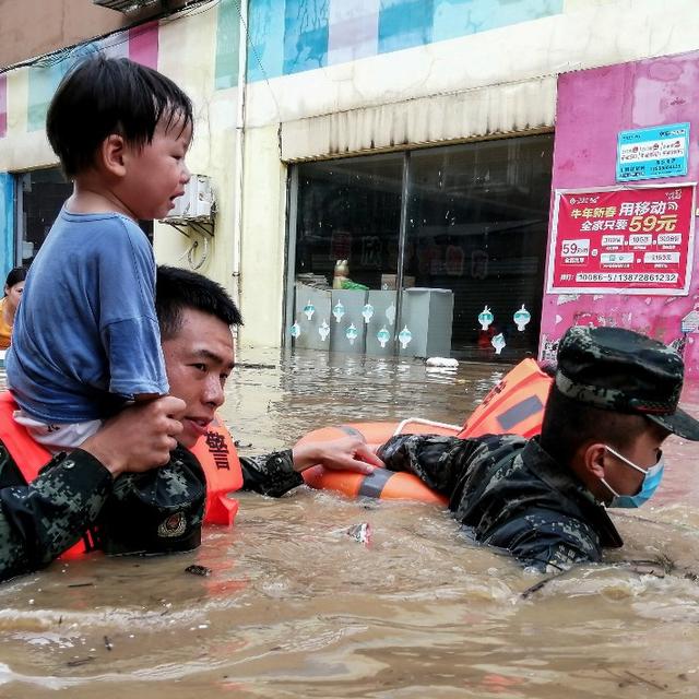 De nouvelles inondations dans la province du Hubei dans le centre de la Chine ont fait une vingtaine de morts et des milliers de déplacés. [afp - CNS]