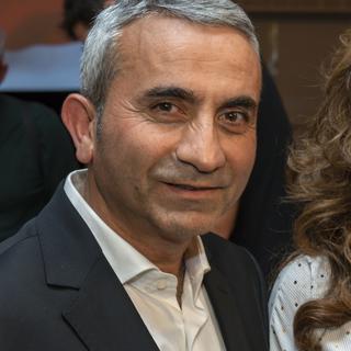 Mustafa Atici et Sibel Arslan, deux des cinq parlementaires bâlois. [Keystone - Georgios Kefalas]