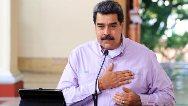 le président vénézuélien Nicolas Maduro lance un ultimatum au programme Covax. [Miraflores press]