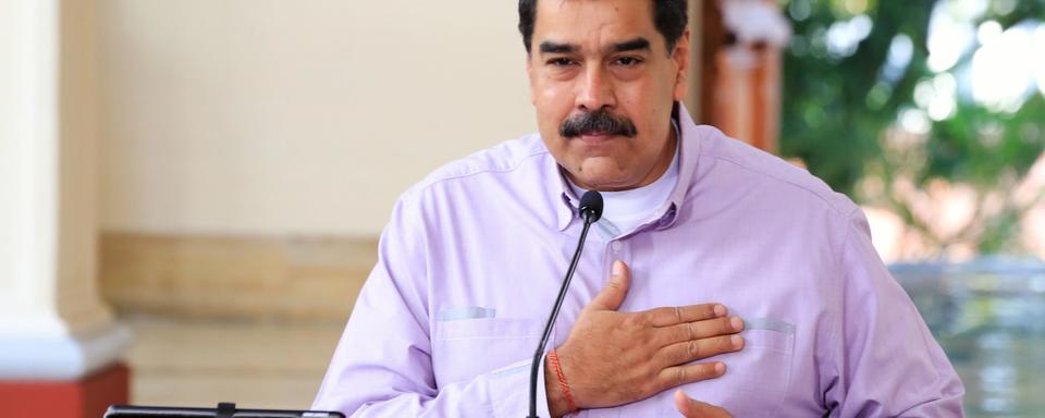 le président vénézuélien Nicolas Maduro lance un ultimatum au programme Covax. [Miraflores press]