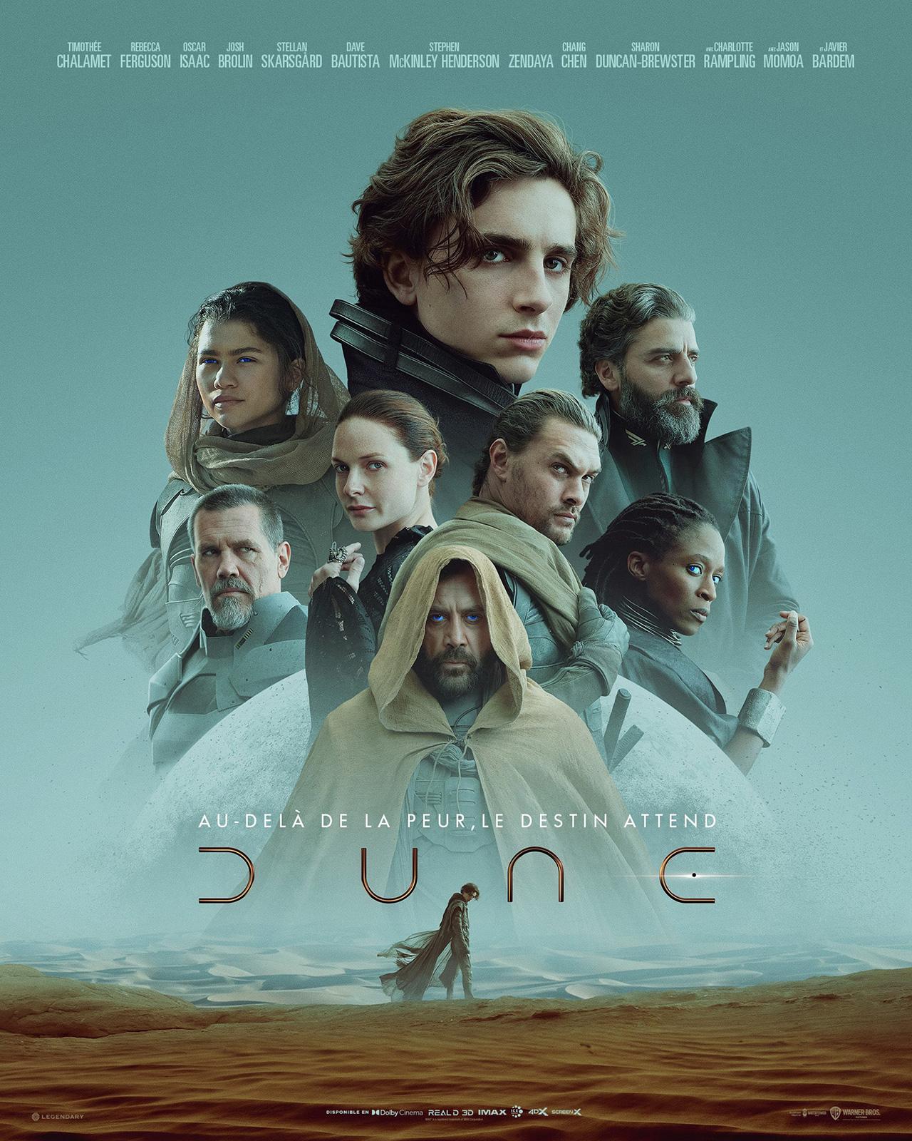 Affiche du film "Dune" de Denis Villeneuve. [Warner Bros]