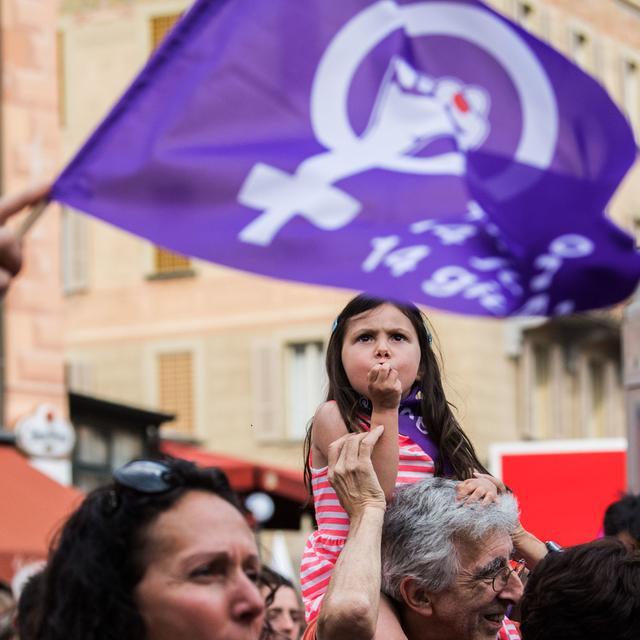 Les Suissesses se mobilisent une nouvelle fois le 14 juin. [KEYSTONE/TI-PRESS - SAMUEL GOLAY]