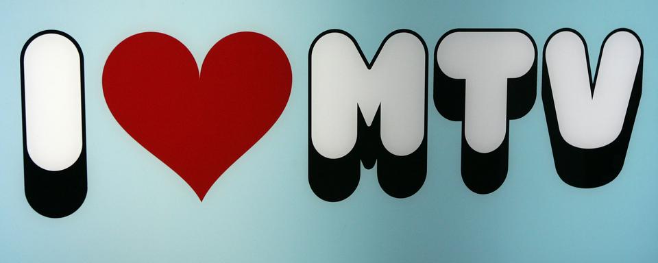 Logo de MTV photographié à New York en avril 2006. [Getty Images via AFP - Peter Kramer]