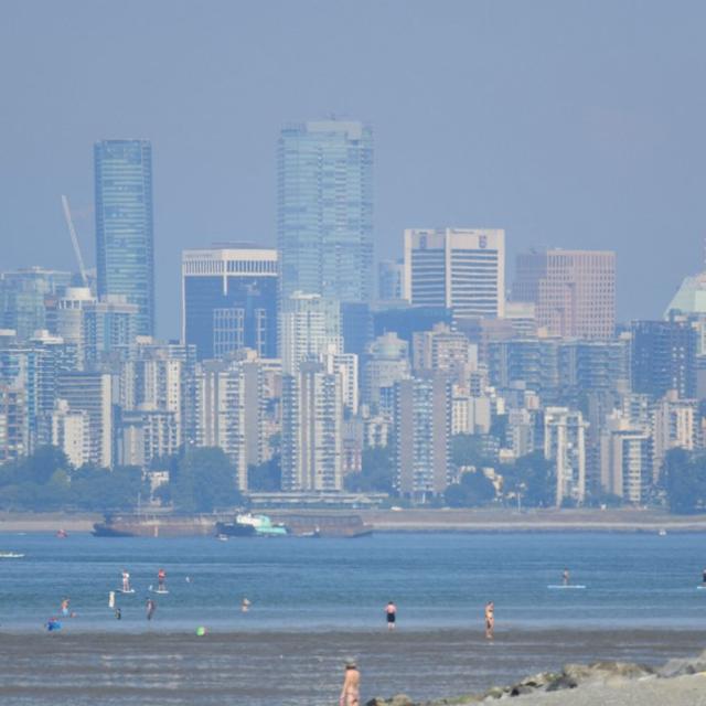 La région de Vancouver est touchée par une vague de chaleur sans précédent. [AFP - Don MacKinnon]