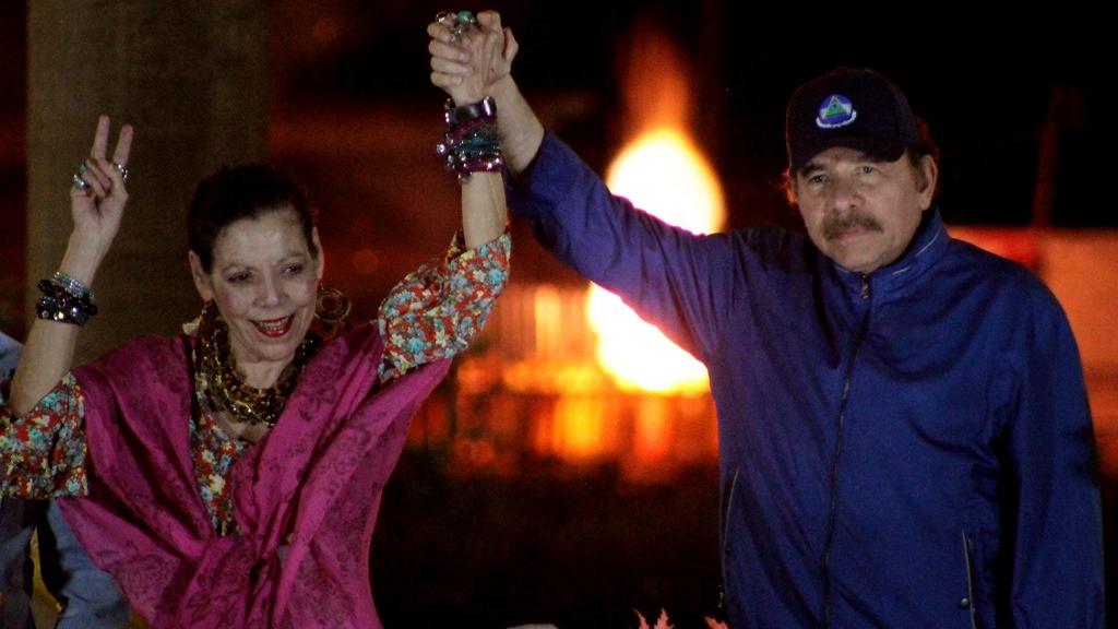Au Nicaragua, Daniel Ortega est candidat à un quatrième mandat consécutif. [AFP - Maynor Valenzuela]
