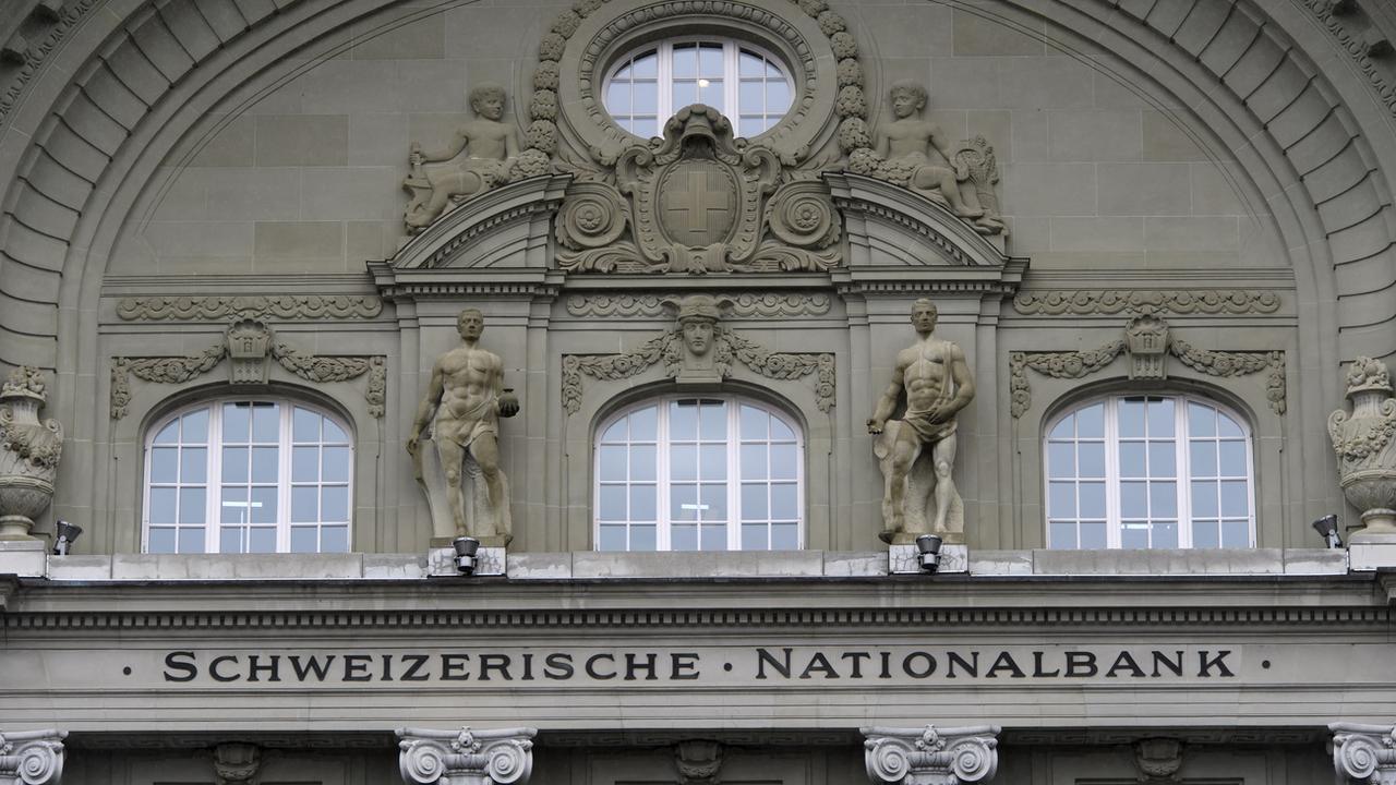 La Banque nationale suisse a accéléré ses interventions sur le marché des devises. [KEYSTONE - Anthony Anex]