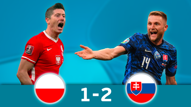 Pologne - Slovaquie (1-2): Skriniar muselle Lewandowski et offre le victoire à la Slovaquie