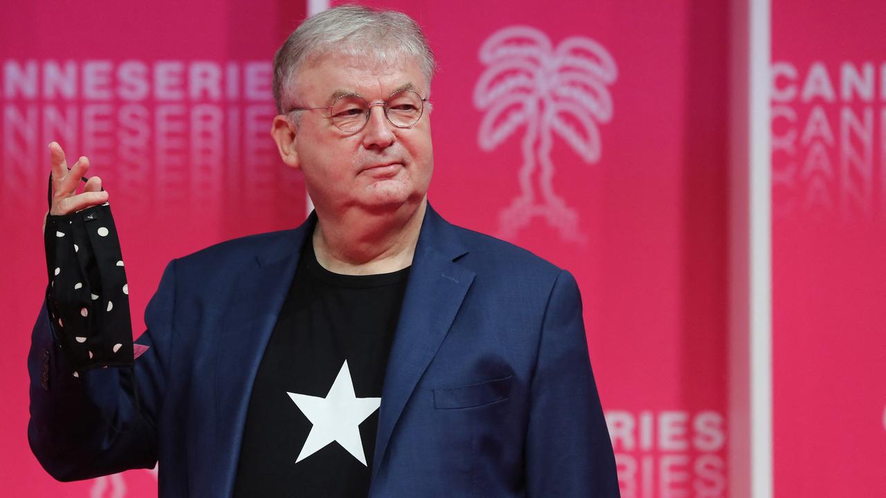 Le producteur Dominique Besnehard le 13 octobre 2020 au Festival International des Séries de Cannes. [AFP - Valery HACHE]