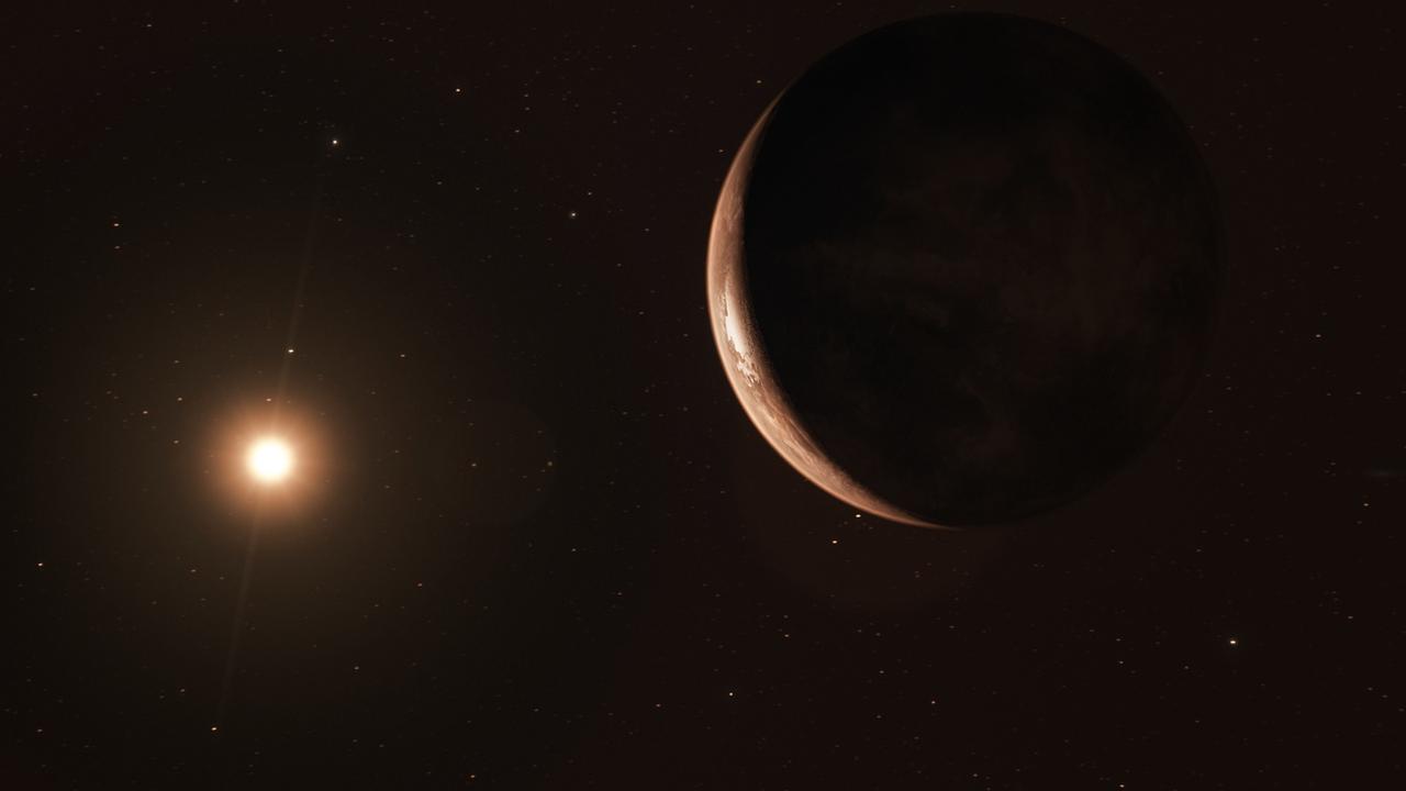 Illustration d'une exoplanète réalisée depuis l'Observatoire européen austral. [EPA/Keystone - M. Kornmesser]