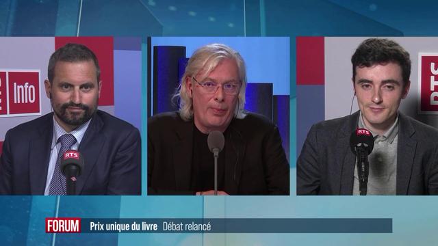 Débat entre Vincent Maitre, Nicolas Jutzet, et Pascal Vandenberghe. [RTS - RTS]