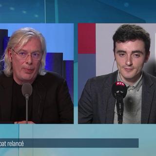 Débat entre Vincent Maitre, Nicolas Jutzet, et Pascal Vandenberghe. [RTS - RTS]