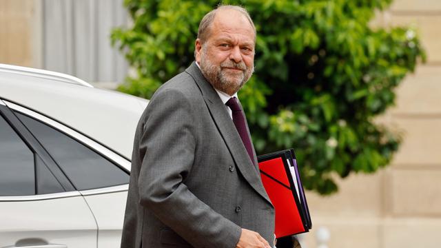 Le ministre français de la Justice Eric Dupond-Moretti, photographié le 30 juin 2021 à Paris. [AFP - Ludovic Marin]