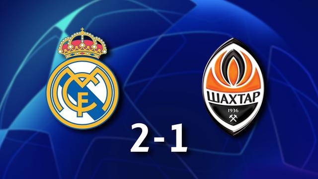 4e j. Gr.D, Real Madrid - Shakhtar Donetsk (2-1): résumé de la rencontre