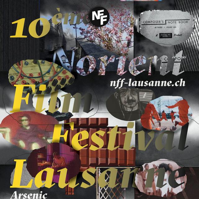 Affiche de l'édition 2021 du Norient Film Festival (NFF) Lausanne. [Norient Film Festival 2021 - Šejma Fere / Annegreth Schärli - gut&schön]