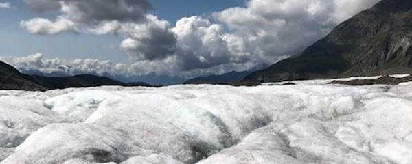 Glacier Aletsh. [RTS - Cécile Guerin]