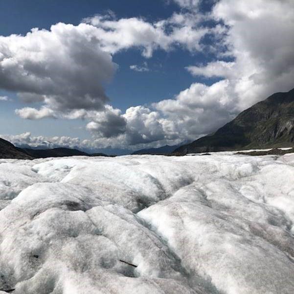 Glacier Aletsh. [RTS - Cécile Guerin]