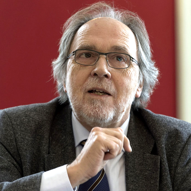 L'ancien rapporteur du Conseil de l'Europe Dick Marty. [Keystone - Lukas Lehmann]