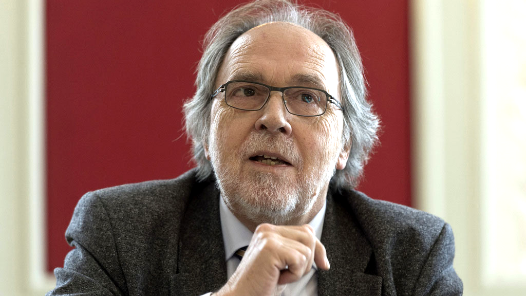 L'ancien rapporteur du Conseil de l'Europe Dick Marty. [Keystone - Lukas Lehmann]