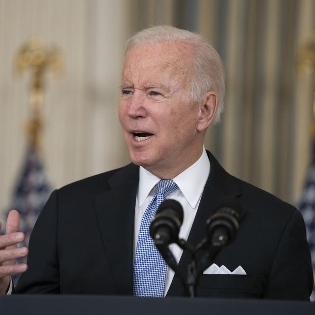 Joe Biden le 6 novembre 2021. [Keystone - Chris Kleponis]