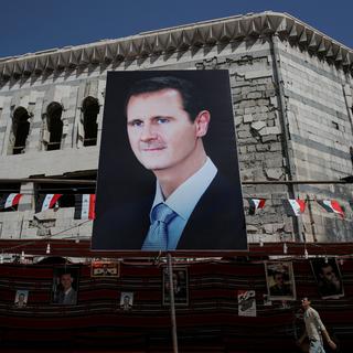 Bachar al-Assad est le grand favori de la prochaine élection présidentielle en Syrie. [Reuters/File Photo - Marko Djurica]