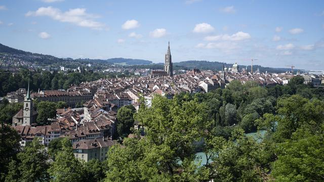 La vieille-ville de Berne. [KEYSTONE - Peter Schneider]